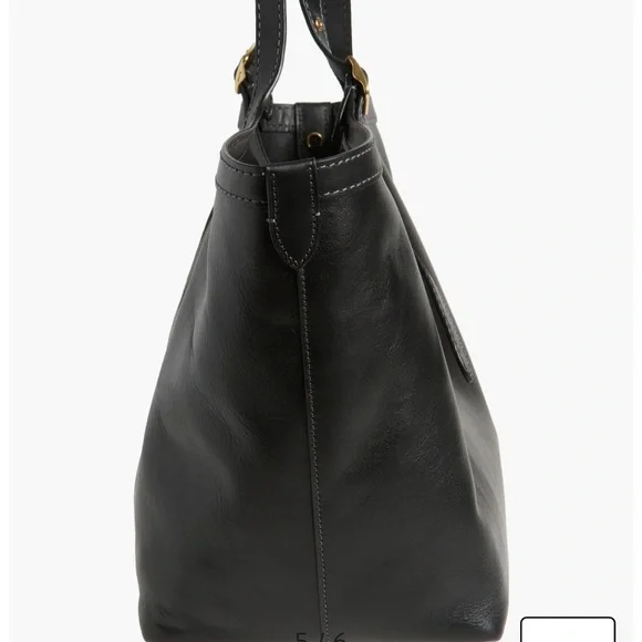 Coach Gramercy Leather Tote Black Leather NWT - Picture 6 of 12